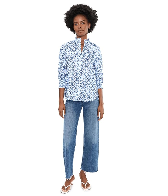 NIC+ZOE Embroidered Tile Shirt - Image 2