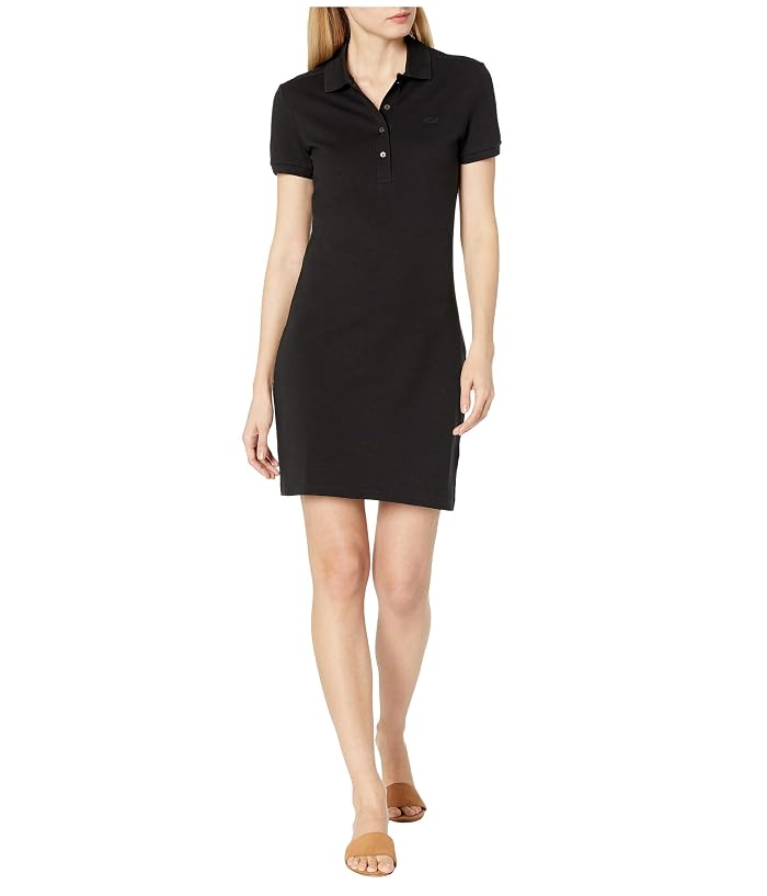 Lacoste Short Sleeve Slim Fit Stretch Pique Polo Dress - Image 3