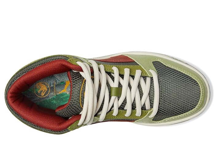 PUMA Kids Rebound Layup Mid Jurassic World Shoes (Big Kid) - Image 2