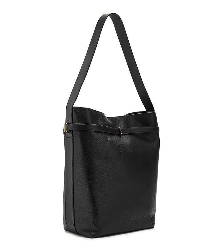 Madewell The Essential Belted Bucket Tote in Leather - Image 2