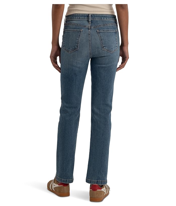 KUT from the Kloth Kelsey High-Rise Ankle Flare Front Seams Patch Pocket - Image 3