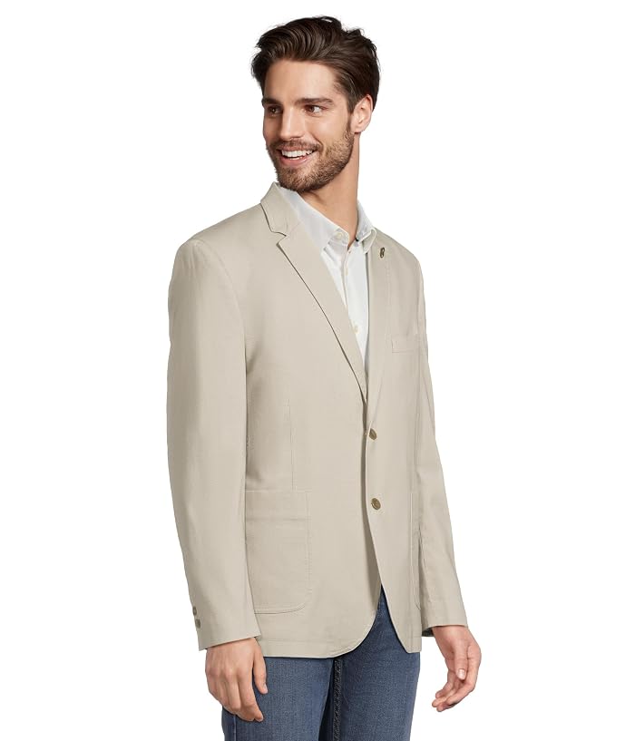 Johnston & Murphy Washed Cotton Dobby Blazer - Image 2
