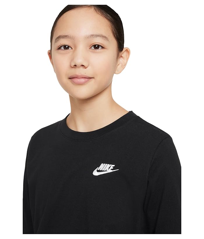 Nike Kids Sportswear Long Sleeve T-Shirt (Little Kid/Big Kid) - Image 3
