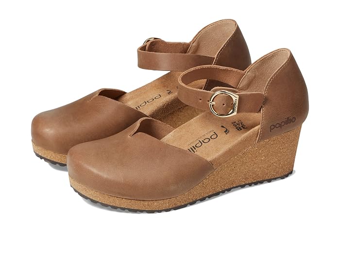 Birkenstock Mary Wedge Sandal - Leather