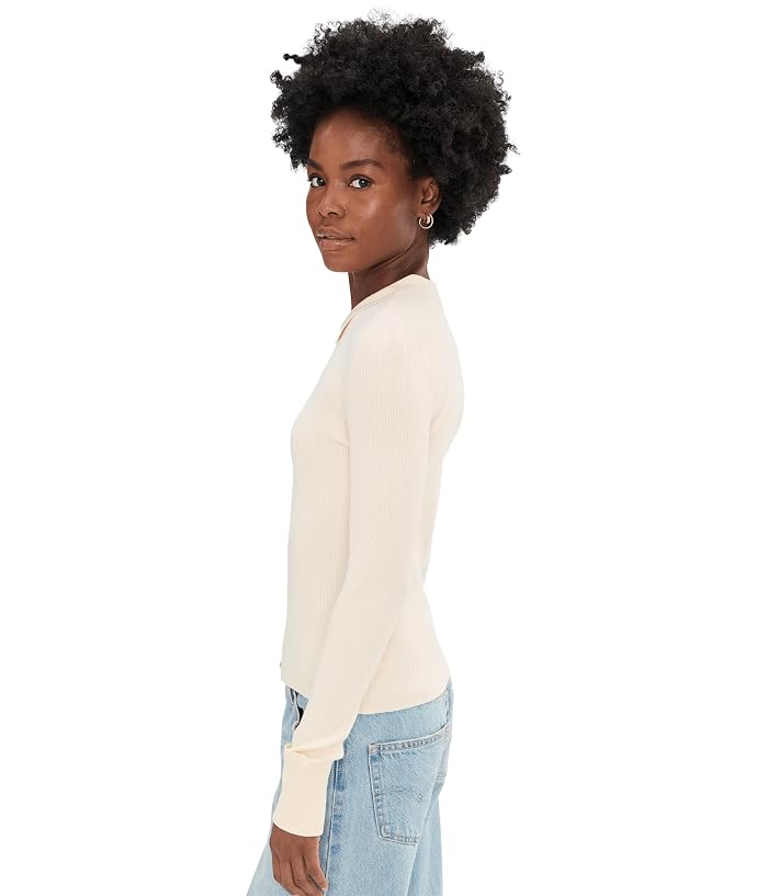 Sanctuary Only Yours Ribbed Zip Sweater - Image 3