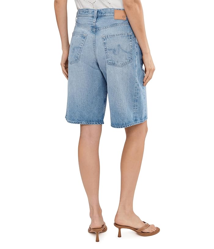 AG Jeans Hattie High-Rise Barrel Shorts in Mondrian - Image 4