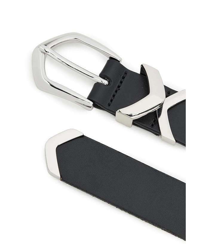 Madewell Angular Buckle Belt in Suede - Image 3