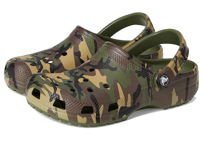 Crocs Kids Classic Camo Clogs (Little Kid/Big Kid)