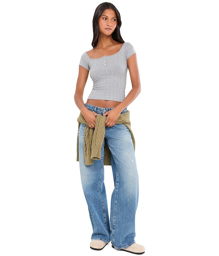 Free People So Soft Smls Henley - Image 2