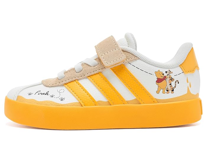 adidas Kids Disney Vl Court 3.0 Elastic Lace & Strap (Little Kid) - Image 4