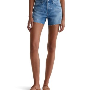 AG Jeans Halle High-Rise Relaxed Shorts