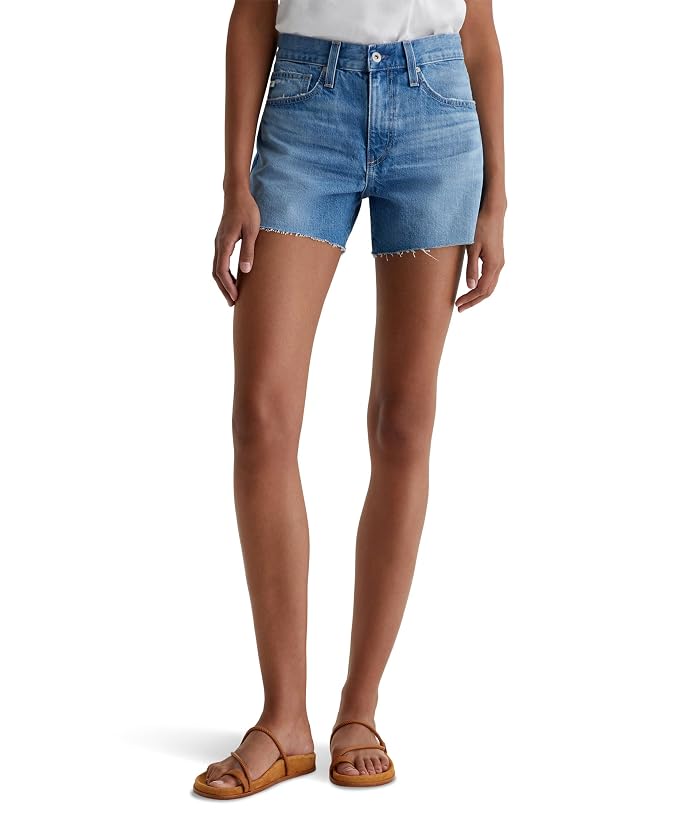 AG Jeans Halle High-Rise Relaxed Shorts