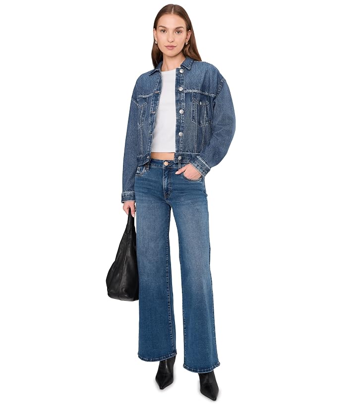 KUT from the Kloth Maya High-Rise Fab Ab Wide Legs Regular Hem in Generous - Image 2