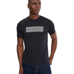 Armani Exchange White Edition Short Sleeve Box Tee Slim