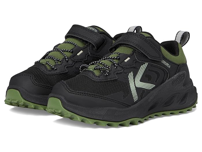 KEEN Kids Zionic Low Height Waterproof All Terrain Easy On Hiking Shoes (Toddler/Little Kid)