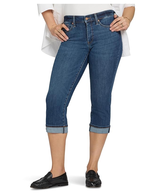 NYDJ Marilyn Crop Cuff Jeans in Sunset Villa