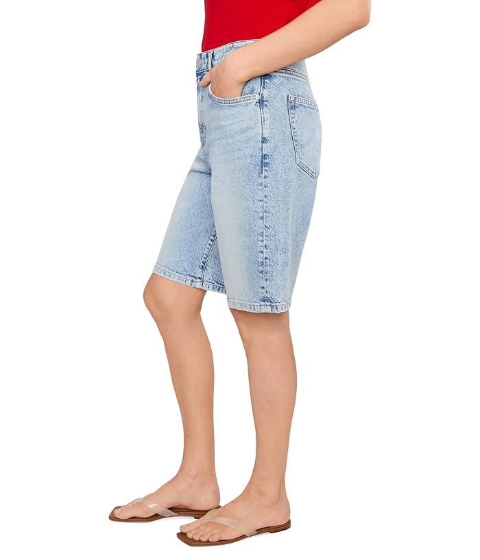 AG Jeans Thalia Wide Leg Bermuda Shorts in Highway 29 - Image 3