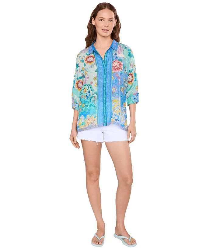 Johnny Was The Audrey Button Up Shirt - Altair - Image 2