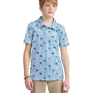 Hurley Kids Printed Belmont Polo (Big Kid)