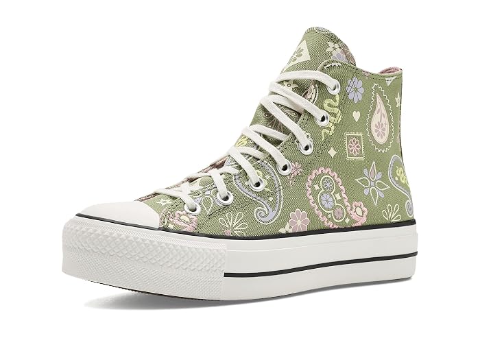 Converse Chuck Taylor All Star Lift Platform Paisley Pop High-Top Sneakers
