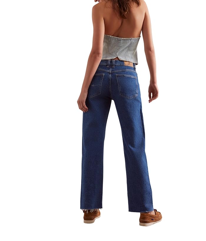 Free People Risk Taker Mid-Rise Straight - Image 3