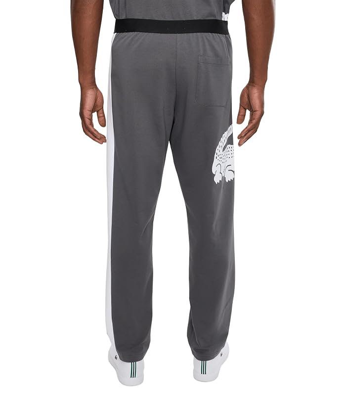 Lacoste Printed Fleece Loungewear Pants - Image 4