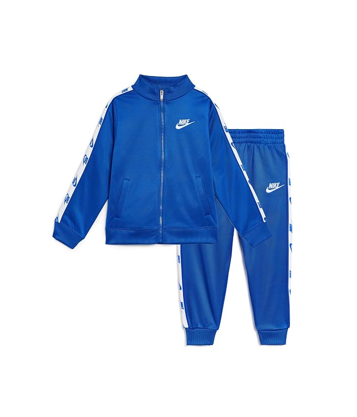 Nike Kids Full Zip Set with Logo Taping (Little Kid) - Image 4