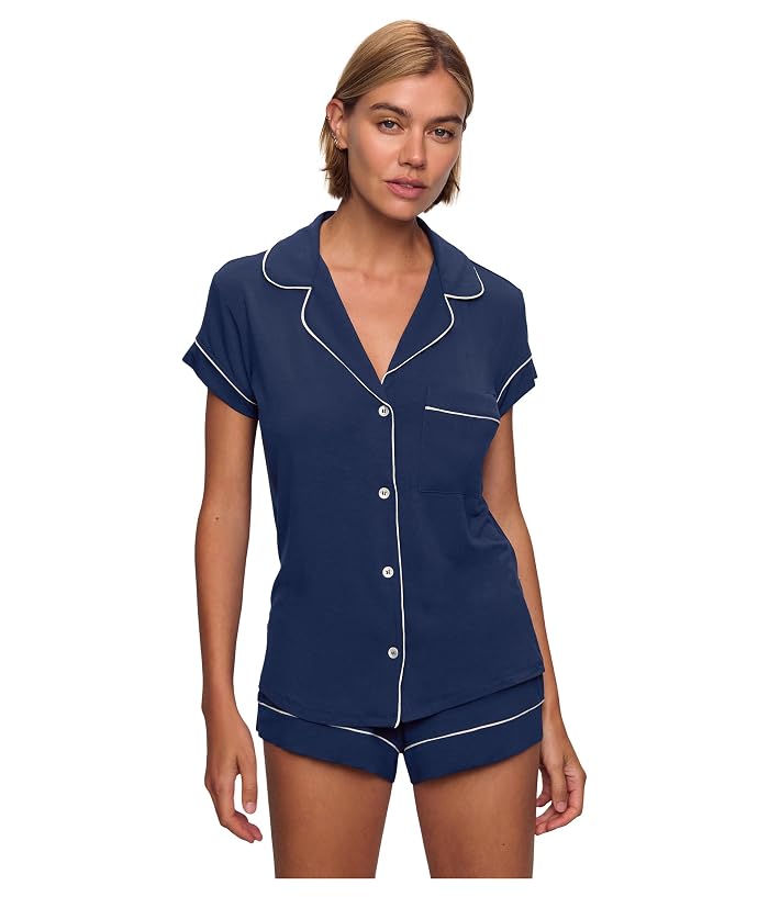 Eberjey Gisele TENCEL Modal Shortie Short PJ Set - Image 4