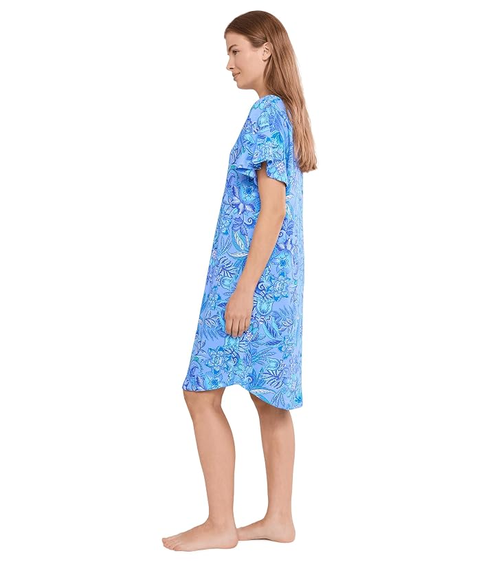 Karen Neuburger Flutter Sleeve Sleepdress - Image 3
