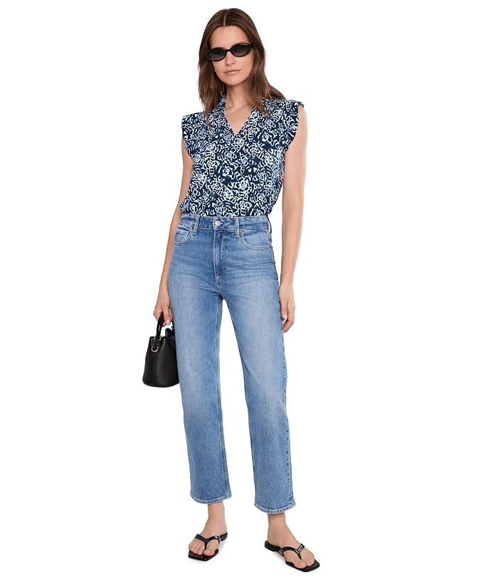 NIC+ZOE Shibori Lilies Soft Sleeve Top - Image 2