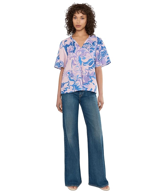 Johnny Was Ruffle Sleeve Field Blouse- Ravena - Image 2