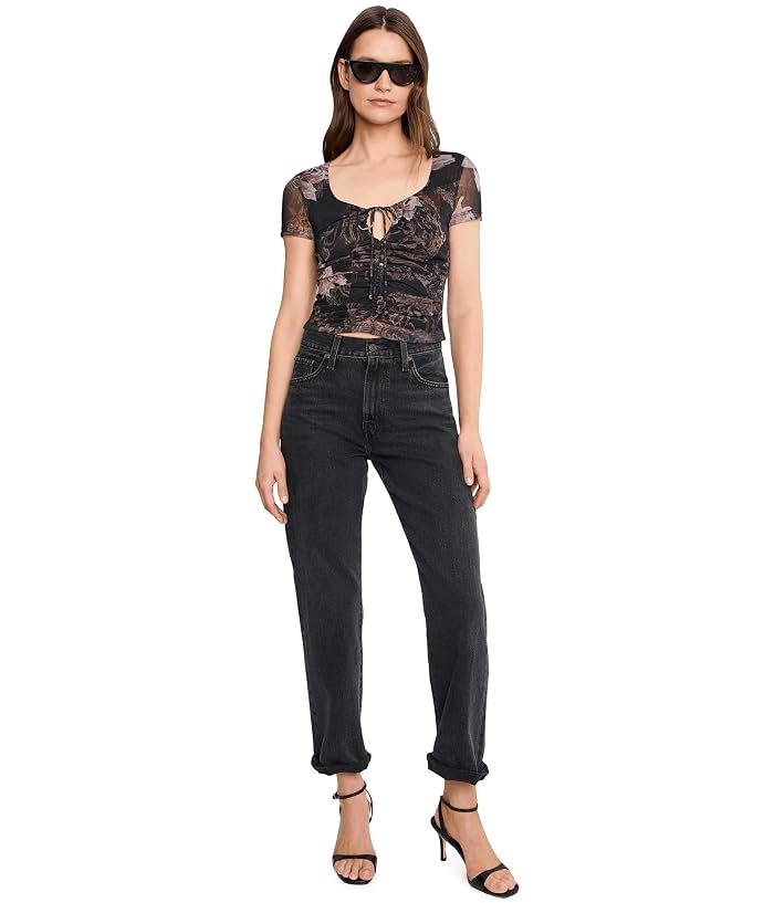 AllSaints Gabby Mesh Top - Image 2