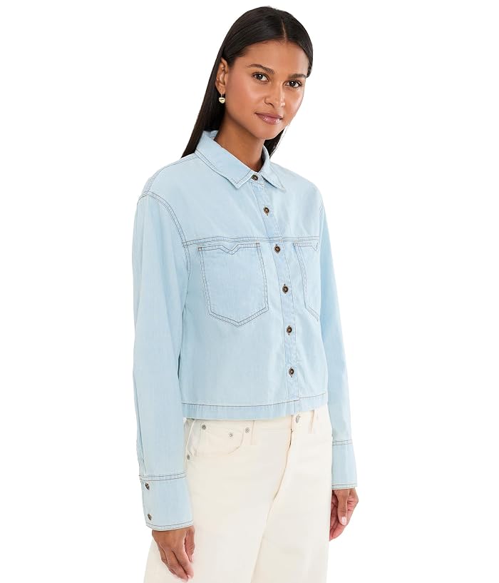 KUT from the Kloth Aubrey Long Sleeve Button Down - Image 3