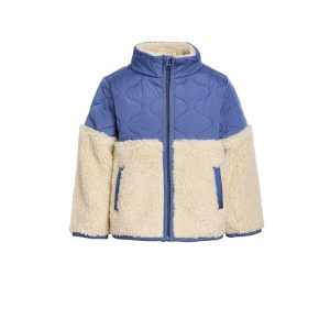Janie and Jack Quilted Sherpa Jacket (Infant/Toddler/Little Kid/Big Kid)