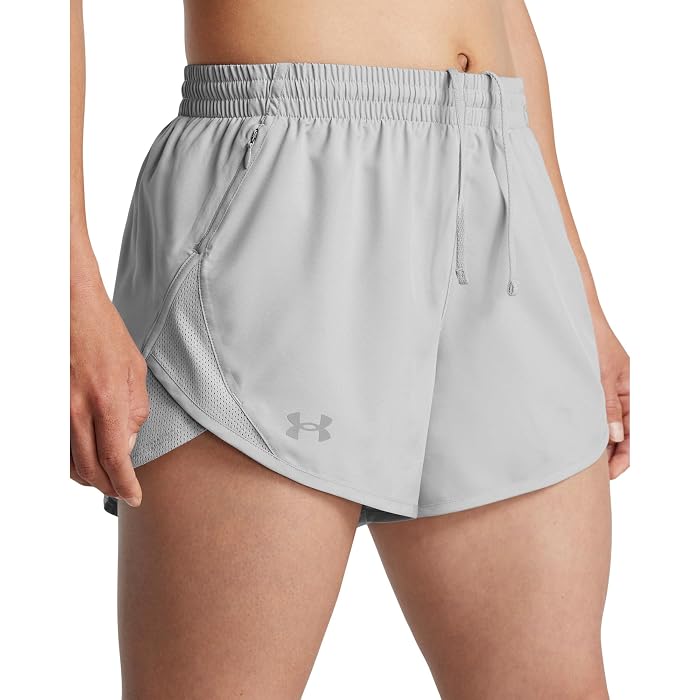 Under Armour Fly By Heathered Shorts - Image 3