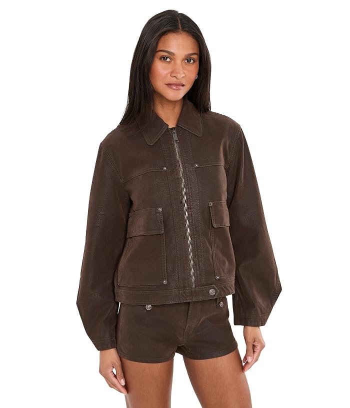 Free People Blair Vegan Suede Sierra
