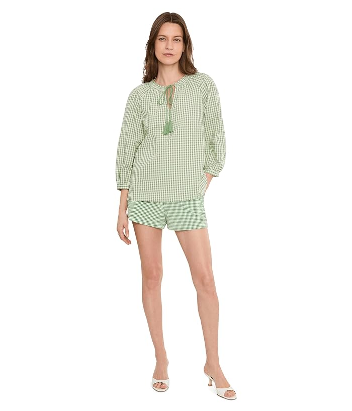 Vince Camuto Tie Neck Peasant Sleeve Blouse - Image 2