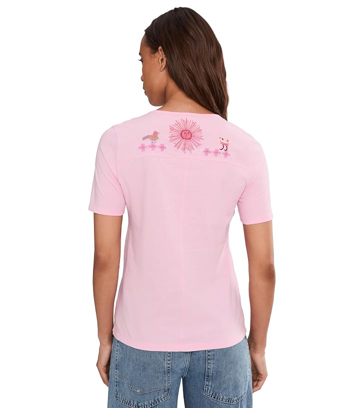 Johnny Was Short Sleeve Seamed Tee - Karissa - Image 4