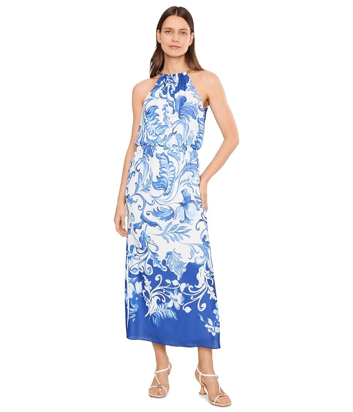 Adrianna Papell Printed Blouson Dress - Image 2