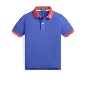 Polo Ralph Lauren Kids Stretch Cotton Mesh Polo Shirt (Toddler/Little Kid)