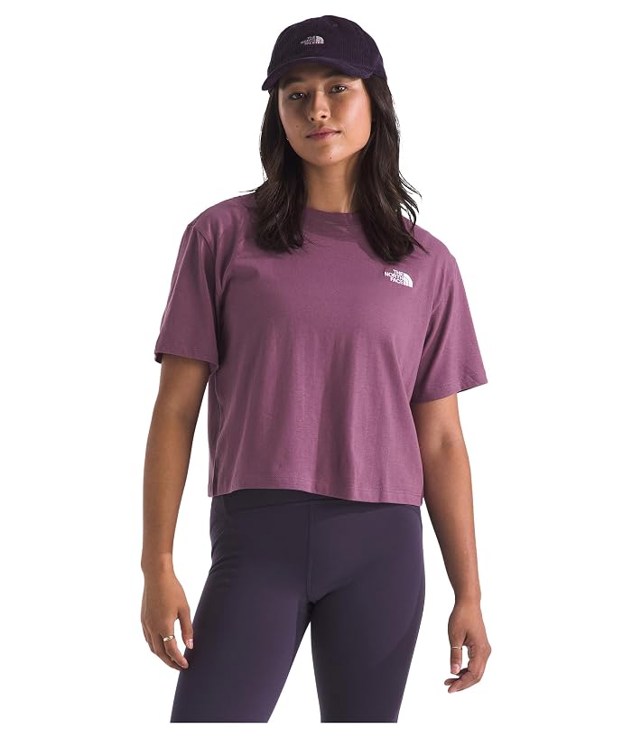 The North Face Evolution Simple Dome Crop Relaxed Short Sleeve Tee