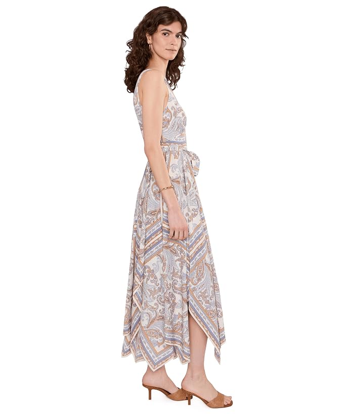 Lauren Ralph Lauren Paisley Georgette Handkerchief-Hem Dress - Image 3