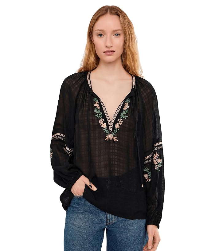 Sanctuary Raye Embroidered Blouse