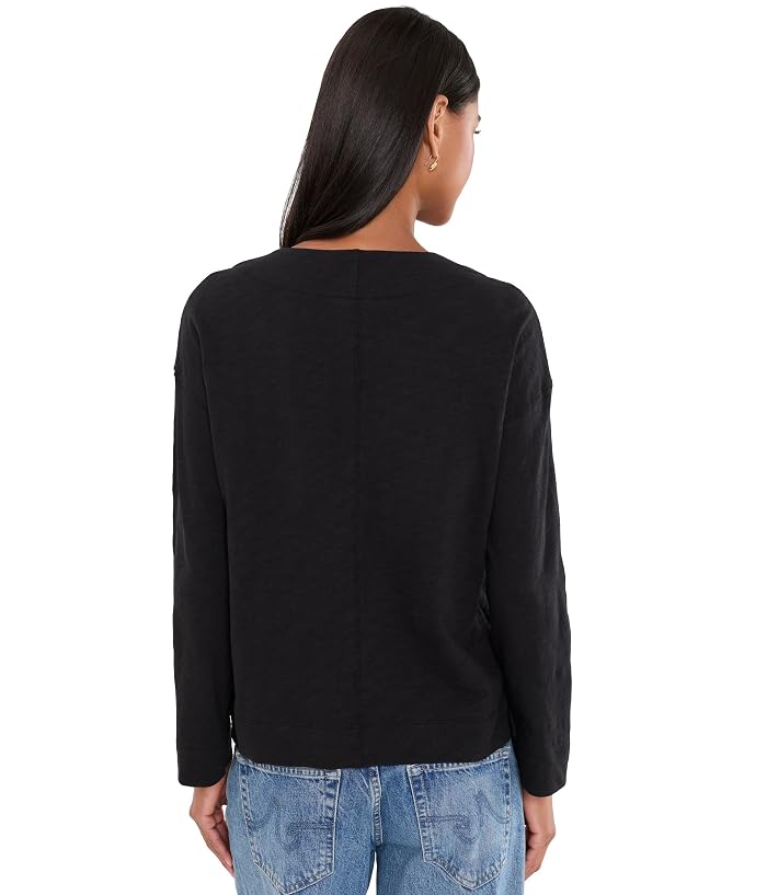 Lilla P Keyhole Easy Cuffed Tee - Image 4