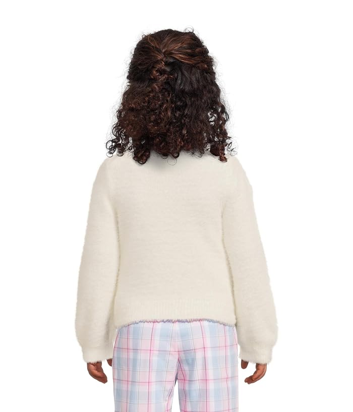 Janie and Jack Fuzzy Mini Bow Sweater (Infant) - Image 2