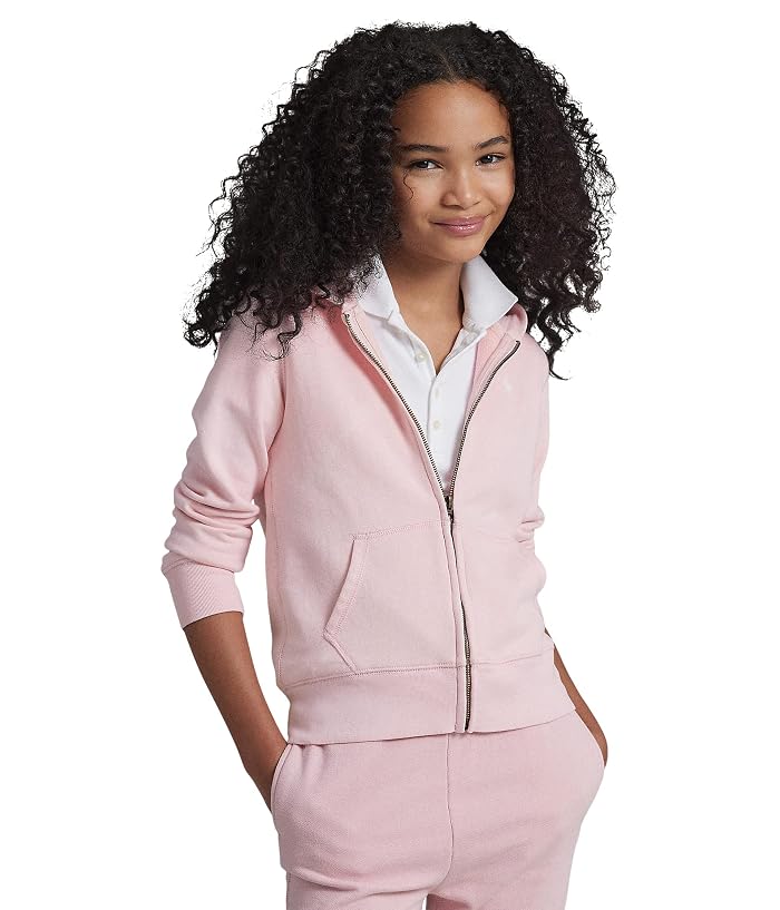 Polo Ralph Lauren Kids French Terry Hoodie (Big Kids) - Image 4