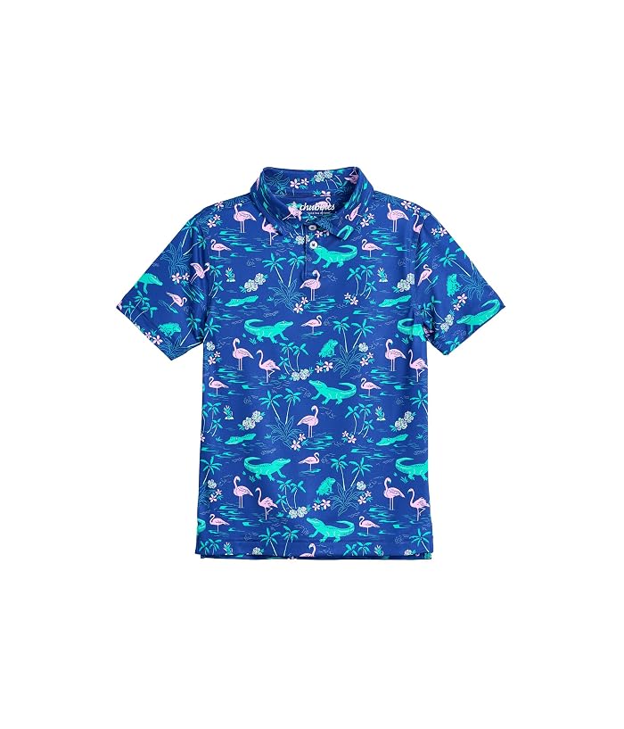 Chubbies Kids The Lil Swamp And Circumstance Performance Polo (Toddler/Little Kid)