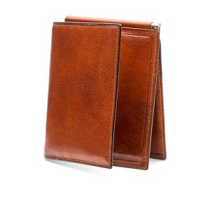 Bosca Old Leather Collection - Money Clip w/ Pocket