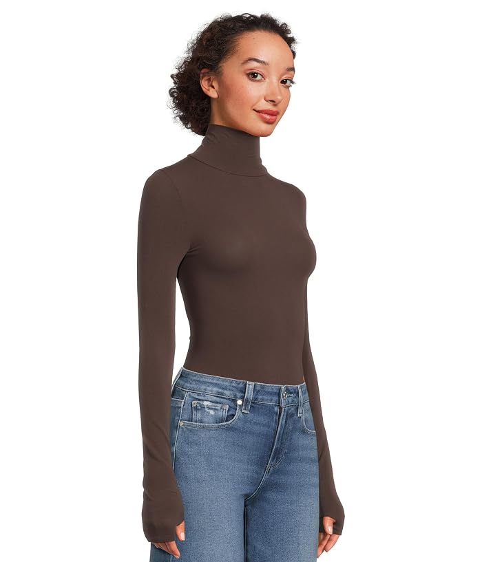 Commando Ballet Body Turtleneck Bodysuit With Thumbholes - Image 2