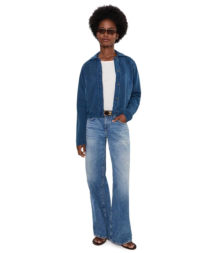 NIC+ZOE Terry Lightweight Bomber Jacket - Image 2